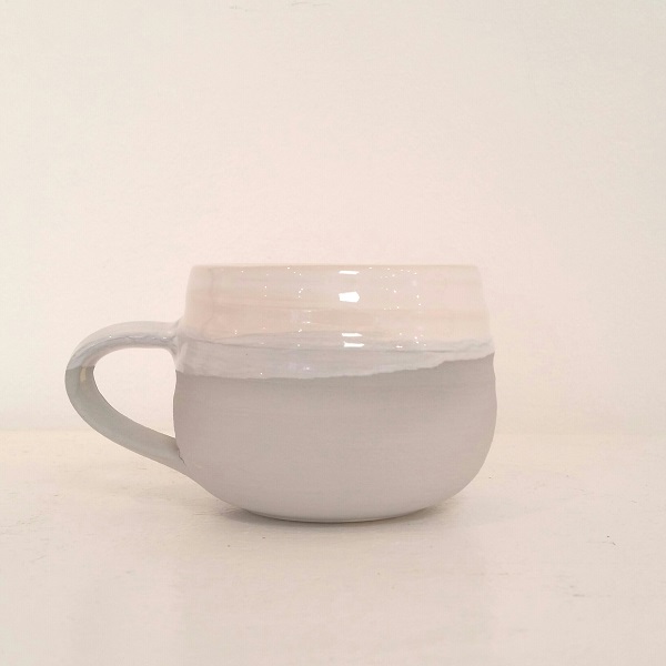 Grey Tea Cup 